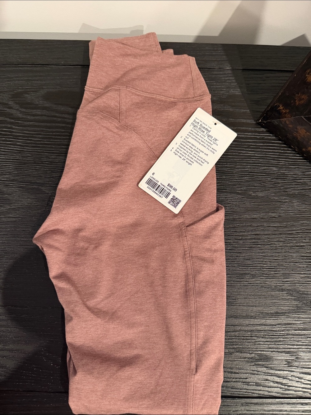 lululemon athletica Women's High-Rise Leggings in Mauve Pink